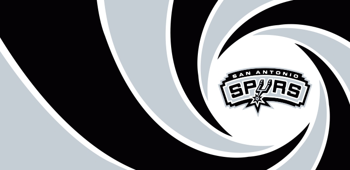 007 San Antonio Spurs logo vinyl decal